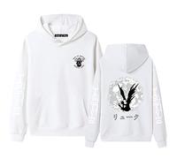 Death Note Sweat À Capuche Anime Cosplay Costume Ryuk Yagami Light Pull À Manches Longues Sweat Veste Manteau pour Femmes Hommes