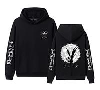Death Note Sweat À Capuche Anime Cosplay Costume Ryuk Yagami Light Pull À Manches Longues Sweat Veste Manteau pour Femmes Hommes