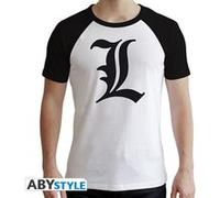 DEATH NOTE - Tshirt ""L Symbole"" homme blanc S Blanc G