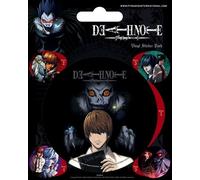 Autocollant vinyle multicolore "Death Notes", 10 x 12,5 cm