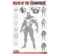 Death of the Venomverse #1 ‘Iban Coello Design Variant’ Cover sleeved with Rated Comics acrylic backer