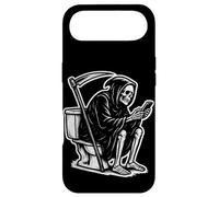 Death on The Throne Doom Scrolling The Internet Coque pour iPhone Air