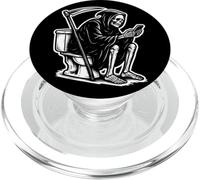 Death on The Throne Doom Scrolling The Internet PopSockets PopGrip pour MagSafe