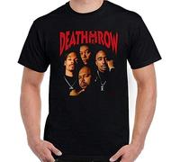 Death Row T-Shirt Graphic Tee for Men T-Shirts à Manches Courtes(Small)
