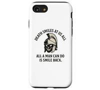 Death Smiles at Us All - Citation du Gladiateur Marc Aurèle Coque pour iPhone SE (2020) / 7/8