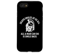Death Smiles at Us All Stoic Marcus Aurelius Gladiator Citation Coque pour iPhone SE (2020) / 7/8
