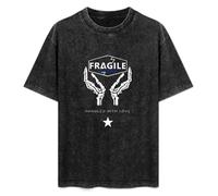 Death Stranding Fragile Express Kojima Unisex T-Shirt Black Mens Top Tee L