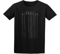 Death Stranding Graphic Hideo Kojima Video Game T Shirt Graphic Tee for Men Shirt Black L