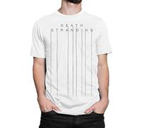 Death Stranding Graphic T Shirt Hideo Kojima Video Game Tee T-Shirt White 3XL