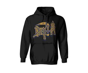 Death Sweat-Shirt À Capuche Leprosy Band Logo Nouveau Officiel Homme Noir Size M