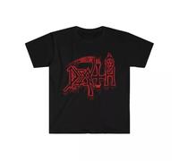 Death T Shirt Band Logo Metal Epic Human Unisex Tee