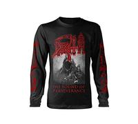 Death T Shirt The Sound of Perseverance Nouveau Officiel Homme Noir Long Sleeve Size L