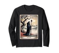Death Tarot Shirt - Transformation & New Beginning Tee Manche Longue
