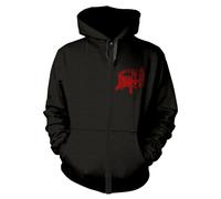 DEATH - THE SOUND OF PERSEVERANCE BLACK Hooded Sweatshirt with Zip Medium