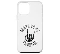 Death To My Twenties Funny R.I.P 20s, 30th Birthday Squelette Coque pour iPhone 12 mini