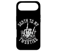 Death to My Twenties Funny R.I.P 20s, 30th Birthday Squelette Coque pour iPhone Air