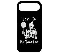 Death to My Twenties Funny R.I.P 20s, 30th Birthday Squelette Coque pour iPhone Air