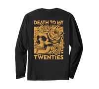Death to My Twenties R.I.P 20s Funny 30th Birthday Manche Longue