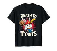 Death To Tyrants Lapin Révolte T-Shirt