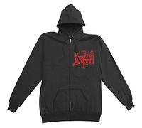 DEATH Zip-Jacke/ Zip-Hood - DEATH HUMAN Zip-Jacke/ Zip-Hood XL