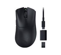 Razer DeathAdder V3 HyperSpeed souris Jouer Droitier RF Wireless + USB Type-C Optique 26000 DPI