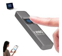 DEaThsalL Clé USB sécurisée cryptée par Empreinte Digitale pour Le Stockage de données, jusqu'à 20 Mo/s en Lecture et 20 Mo/s en écriture, 64 Empreintes digitales autorisées