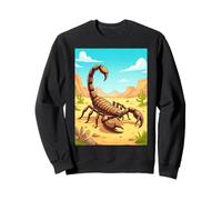 Deathstalker Scorpion - Deadly Venom in Desert Regions Comics Sweatshirt