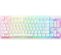 Deathstalker V2 Pro Tenkeyless (Switches Rouges) - Clavier Gamer Optique Sans-Fil À Profil Bas (Switches Optiques Linéaires Et Silencieux, Sans-Fil Hyperspeed, Bluetooth) Clavier Us Blanc