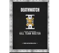 Deathwatch Special Operations Kill Team Roster Suffer not the Alien to live: Battle Tracker Game Score Record Journal Notebook