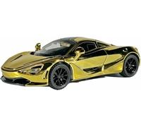 DEAVER Réplique pour Miniature Voiture l'épour Chelle 1:32 Alliage métal moulé sous Pression véhicules pour Miniatures pour McLaren 720S Modèle Statique Tendance Moteur(Gold)