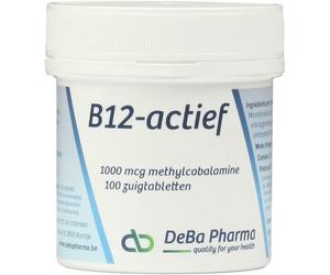 Deba B12-Actif 1000mcg Méthylcobalamine 100 Comprimés À Sucer