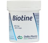 Deba Biotine 300mcg Capsules 100