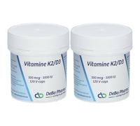 DeBa K2 100 mcg + D3 1000 IU Capsule(S) 2x120 pc(s)