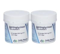 Deba Pharma Bisglycinate de Fer avec Vitamine C Capsule(S) 2x60 pc(s)