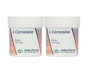 DEBA PHARMA L-Carnosine 250mg Capsule(S) 2x60 pc(s)