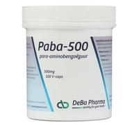 DEBA PHARMA Paba 500 mg Capsule(S) Dure(S) 100 pc(s)