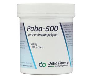 DEBA PHARMA Paba 500 mg Capsule(S) Dure(S) 100 pc(s)