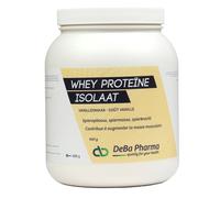DeBa Pharma Whey Protéine Isolat Vanille Poudre 900 g
