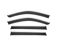 DEBAO Auto Deflecteur Vitre Voiture pour Range Rover Sport MK1-L320 2004-2008 2009 2010 2011 2012 2013, Déflecteurs d'air Fenêtre Latérale Pare-Pluie aux UV Déflecteurs de Vent Voiture,B-Rot