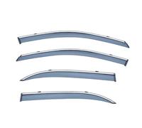 DEBAO Auto Deflecteur Vitre Voiture pour Toyota Corolla MK9-AE120 2001-2008 2009 2010 2012 2013, Déflecteurs d'air Fenêtre Latérale Pare-Pluie aux UV Déflecteurs de Vent Voiture,A-Rot