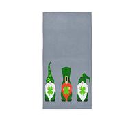 Debarbouillette Gnomes Verts Porte-Bonheur, Trèfle De La Saint-Patrick Serviette D'Invité Supérieure Petites Serviettes Doux Serviette Personnalisée pour Salle De Bain D'Intérieur Hôtel S