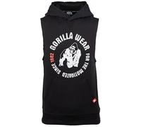 Gorilla Wear Marshall Sweat à Capuche sans Manches - Vert armée - 2XL