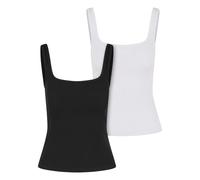 Débardeur à col large femme Urban Classics (x2) Noir S