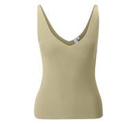 Débardeur à décolleté en V femme QS Vert XL