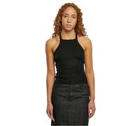 Débardeur à dos croisé tricoté femme Urban Classics Rib Noir S