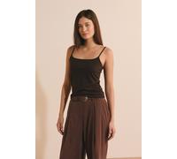 Débardeur à fines bretelles - Tea - XL - Brown - Femme - Etam