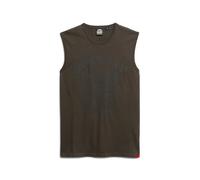 Superdry Tattoo Graphic Sleeveless T-shirt Marron L Homme