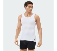 Adidas Underwear Active Flex Cotton Sleeveless Base Layer 2 Units Blanc XL Homme