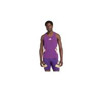 Adidas Débardeur Adizero Road to Records Homme Violet S