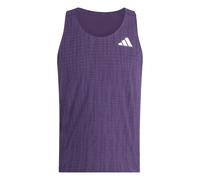Adidas Débardeur Adizero Sans manches Violet Homme Taille L